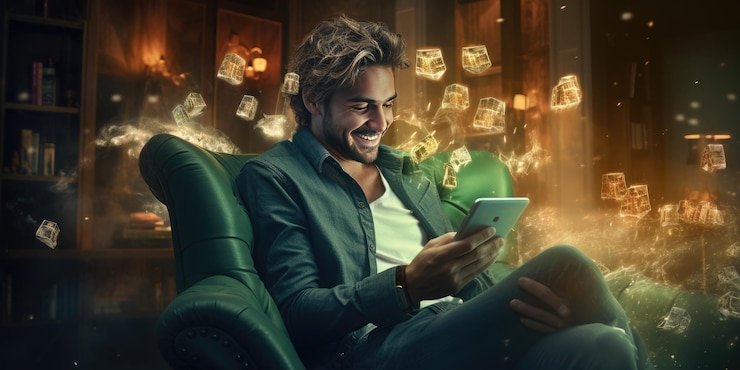 copacobana mobile app interface showing payment options and live games